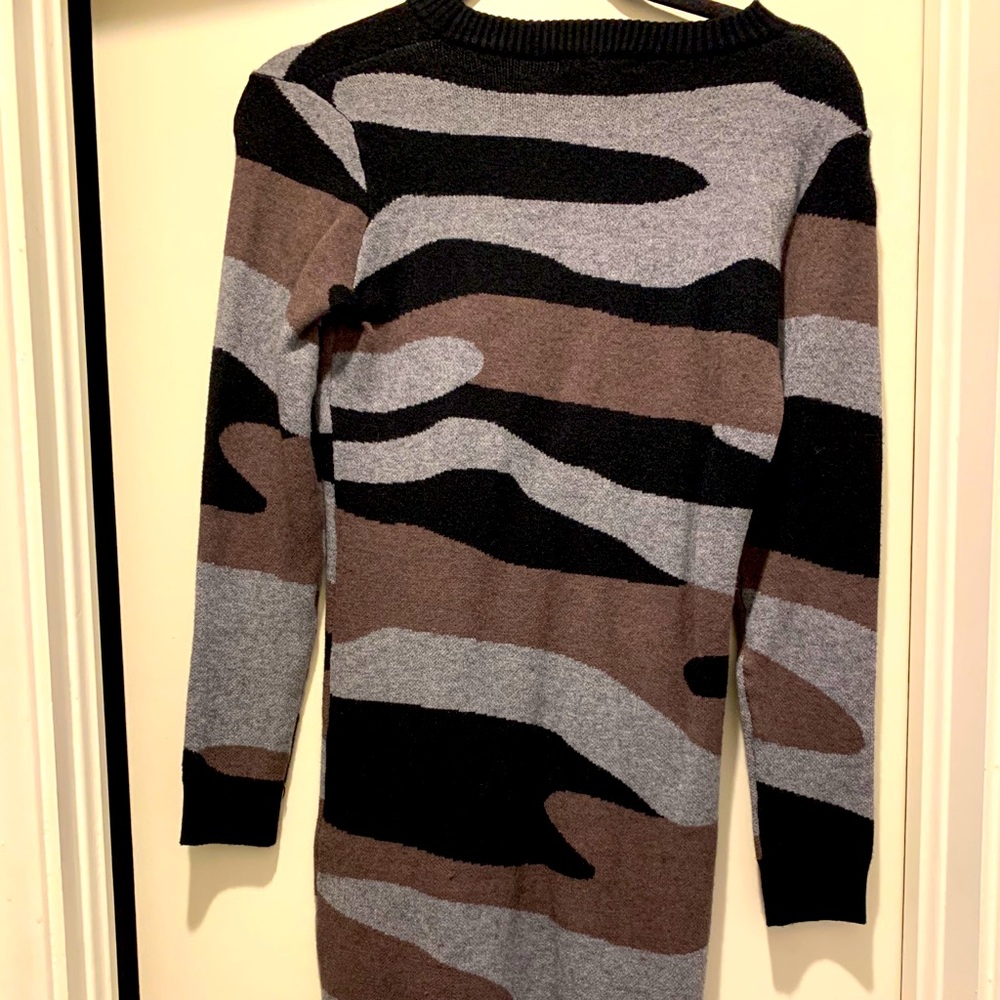 Fate Sweater Camo Dress